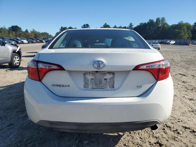 2T1BURHE6GC713079 - 2016 TOYOTA COROLLA L WHITE photo 6