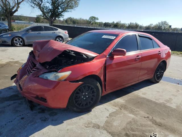 4T1BE46K99U264409 - 2009 TOYOTA CAMRY BASE RED photo 1