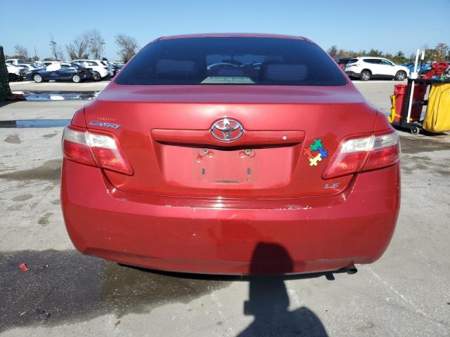 4T1BE46K99U264409 - 2009 TOYOTA CAMRY BASE RED photo 6