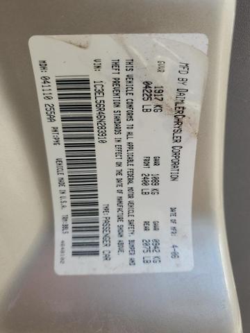 1C3EL56R46N283910 - 2006 CHRYSLER SEBRING TOURING Braun Foto 12