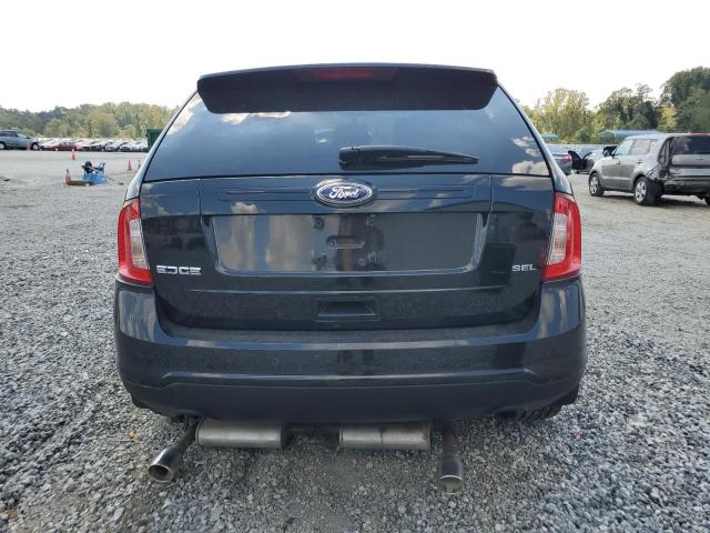 2FMDK3JC7BBA91061 - 2011 FORD EDGE SEL BLACK photo 6