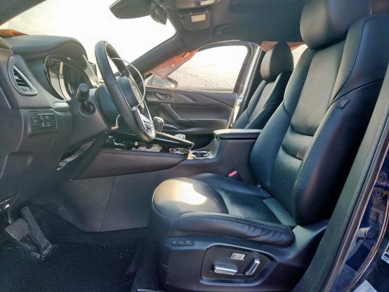 JM3TCADY8K0301877 - 2019 MAZDA CX-9 GRAND TOURING BLUE photo 7