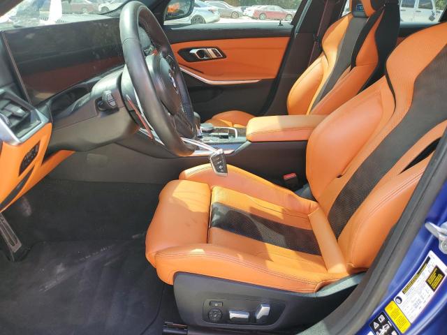 WBS43AY07PFP16736 - 2023 BMW M3 COMPETITION ლურჯი ფოტო 7