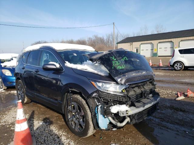 5J6RW2H89KL002370 - 2019 HONDA CR-V EXL GRAY photo 4