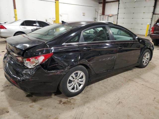 5NPEB4AC4BH186695 - 2011 HYUNDAI SONATA GLS BLACK photo 3