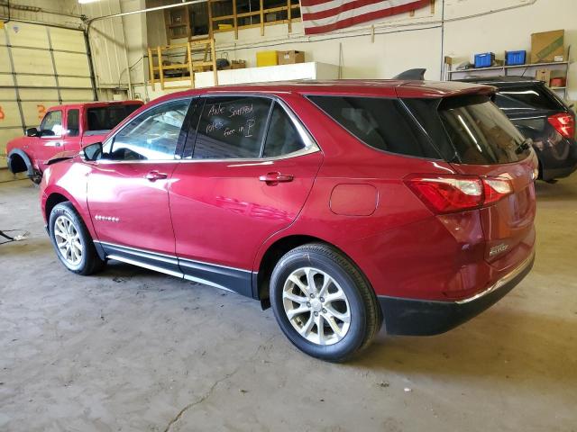 2GNAXSEV1J6246779 - 2018 CHEVROLET EQUINOX LT RED photo 2