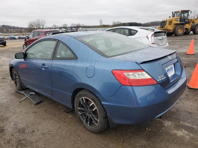 2HGFG12849H516161 - 2009 HONDA CIVIC EX BLUE photo 2