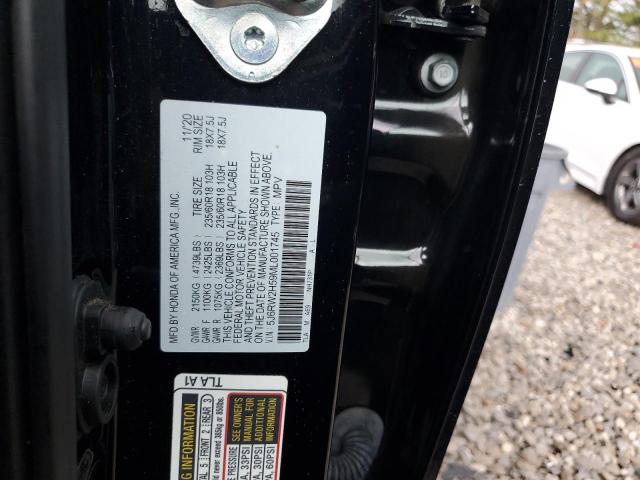 5J6RW2H59ML001745 - 2021 HONDA CR-V EX 黑色 照片 13