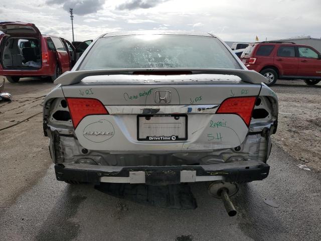 2HGFA16539H527945 - 2009 HONDA CIVIC LX SILVER photo 6