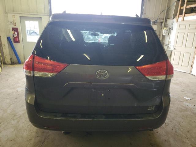 5TDDK3DC6BS028001 - 2011 TOYOTA SIENNA XLE GRAY photo 6