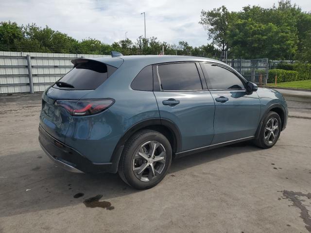 3CZRZ1H77RM728570 - 2024 HONDA HR-V EXL Dəniz mavisi foto 3