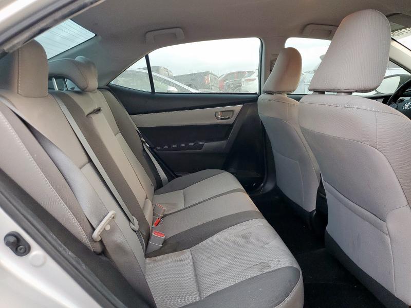 5YFBURHE5HP717755 - 2017 TOYOTA COROLLA L SILVER photo 10