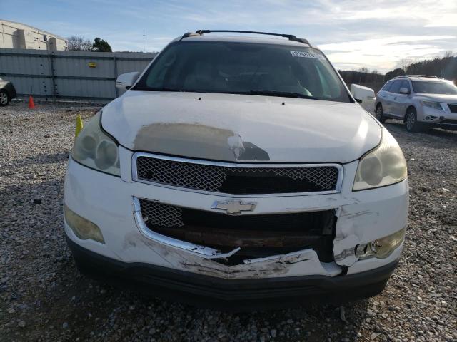 1GNEV33D99S171278 - 2009 CHEVROLET TRAVERSE LTZ WHITE photo 5