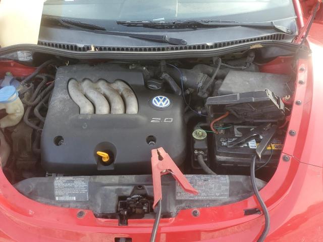 3VWBB61C0WM004468 - 1998 VOLKSWAGEN NEW BEETLE RED photo 11