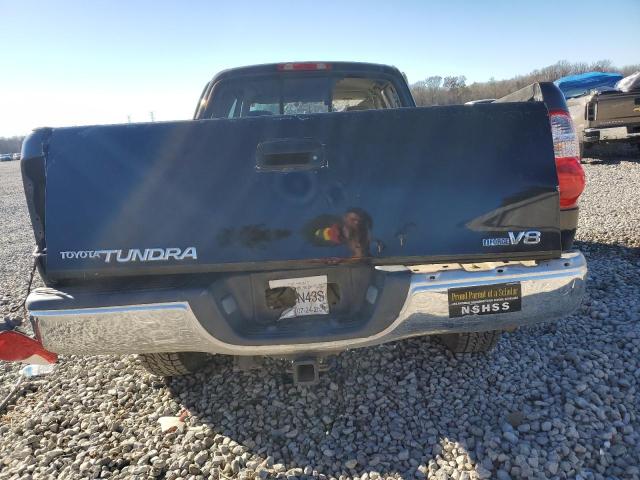 5TBRT34105S467998 - 2005 TOYOTA TUNDRA ACCESS CAB SR5 BLACK photo 6