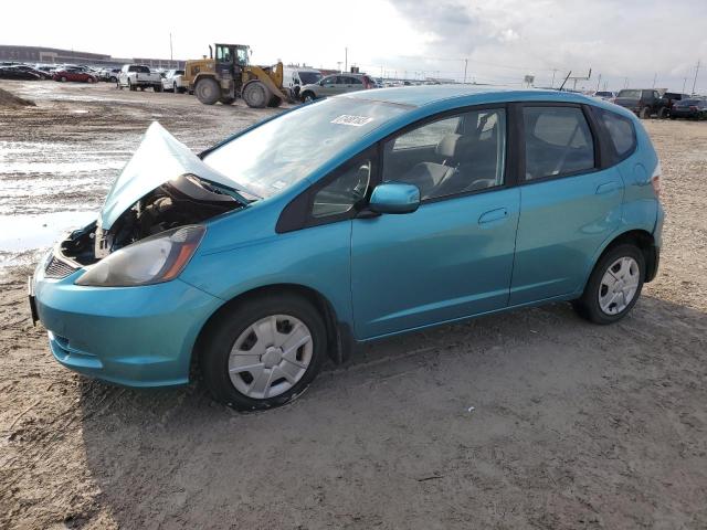 JHMGE8H34CC033629 - 2012 HONDA FIT TURQUOISE photo 1
