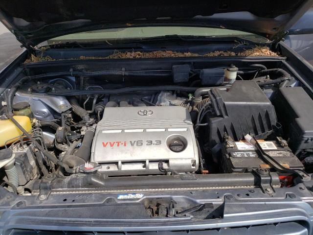 JTEDP21A740034776 - 2004 TOYOTA HIGHLANDER BASE Сірий фото 12