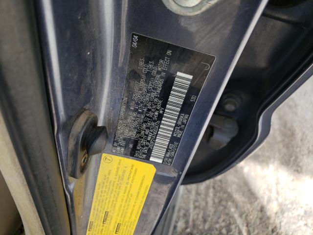 JTEDP21A740034776 - 2004 TOYOTA HIGHLANDER BASE Сірий фото 13