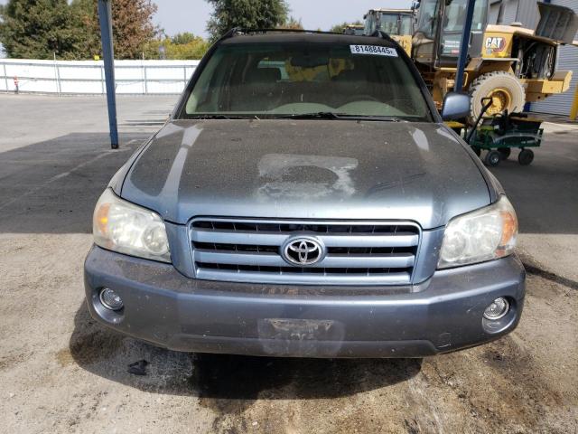 JTEDP21A740034776 - 2004 TOYOTA HIGHLANDER BASE Сірий фото 5