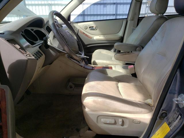 JTEDP21A740034776 - 2004 TOYOTA HIGHLANDER BASE Сірий фото 7