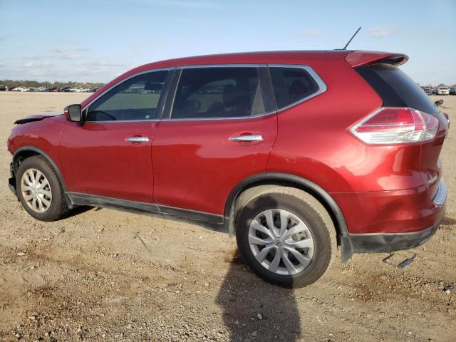 KNMAT2MT3FP555231 - 2015 NISSAN ROGUE S RED photo 2