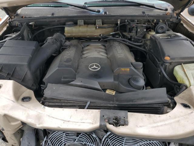 4JGAB72E11A245381 - 2001 MERCEDES-BENZ ML 430 GOLD photo 12