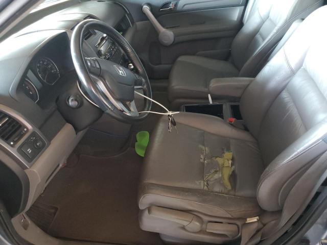 JHLRE38707C057404 - 2007 HONDA CR-V EXL BLUE photo 7