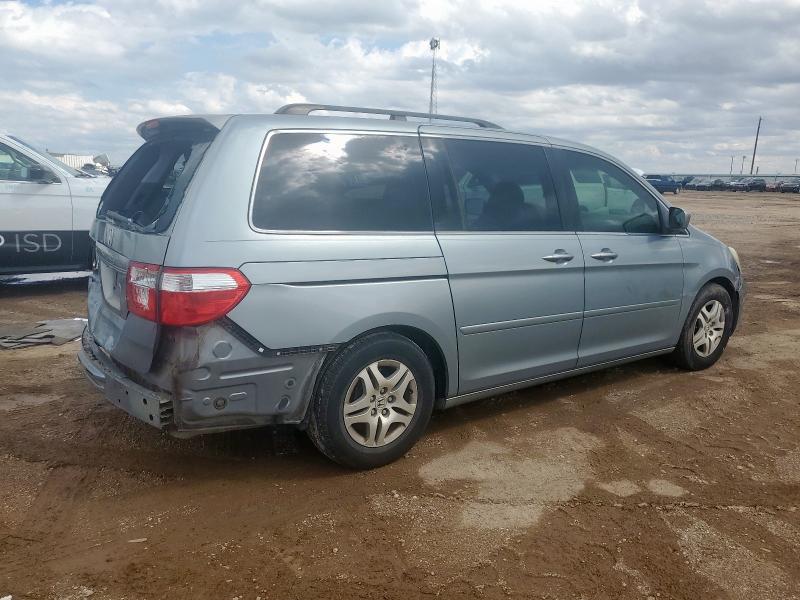 5FNRL38446B001170 - 2006 HONDA ODYSSEY EX Silber Foto 3