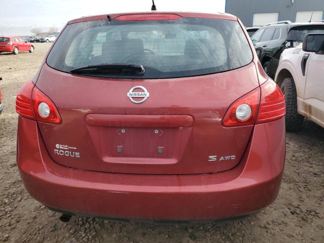 JN8AS58V19W189090 - 2009 NISSAN ROGUE S RED photo 6