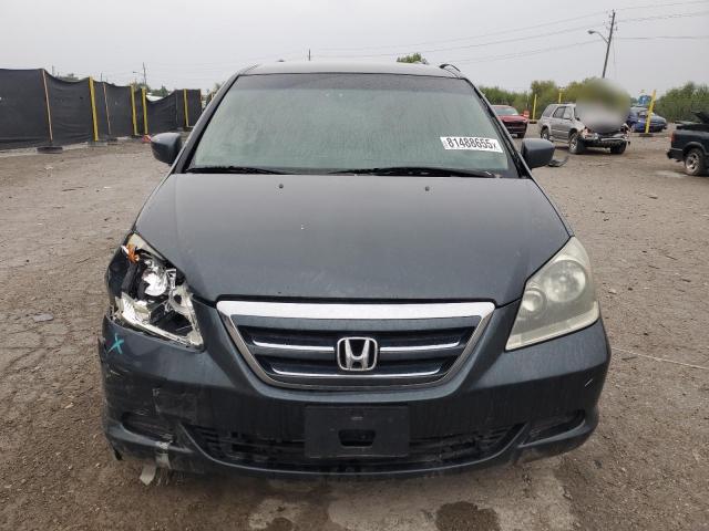 5FNRL384X5B414774 - 2005 HONDA ODYSSEY EX ნაცრისფერი ფოტო 5