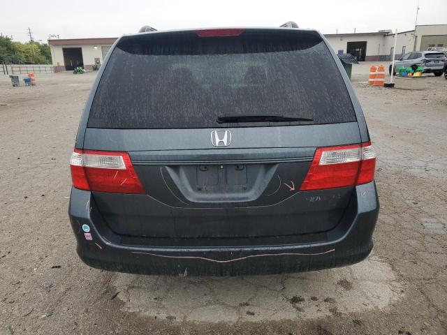 5FNRL384X5B414774 - 2005 HONDA ODYSSEY EX ნაცრისფერი ფოტო 6