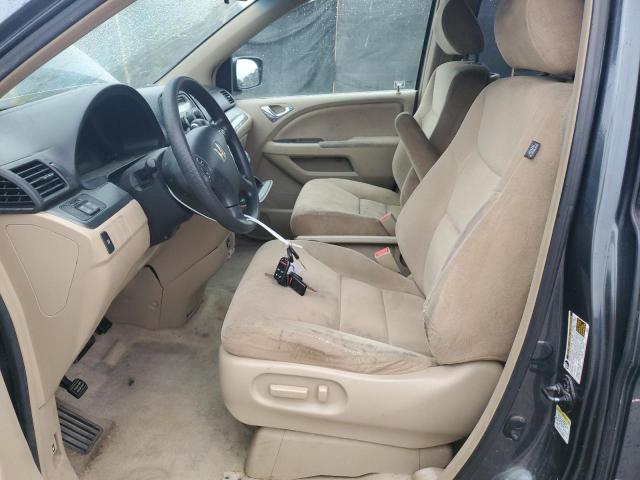 5FNRL384X5B414774 - 2005 HONDA ODYSSEY EX ნაცრისფერი ფოტო 7