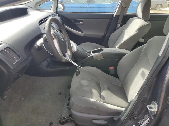 JTDKN3DU3E1760577 - 2014 TOYOTA PRIUS GRAY photo 7
