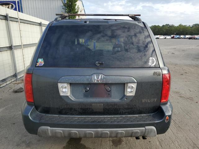 2HKYF18525H540242 - 2005 HONDA PILOT EXL GRAY photo 6