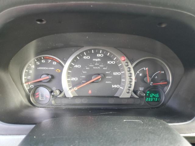 2HKYF18525H540242 - 2005 HONDA PILOT EXL GRAY photo 9