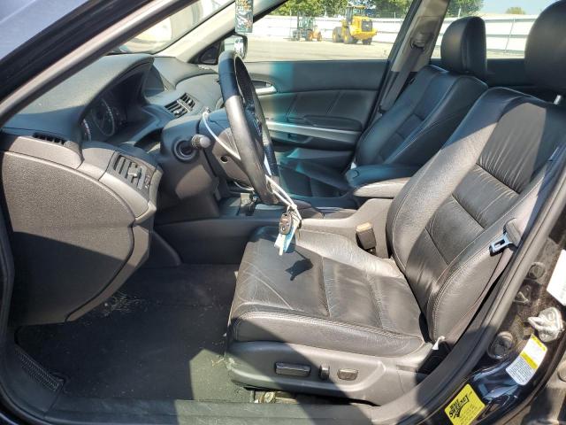 1HGCP36838A802086 - 2008 HONDA ACCORD EXL BLACK photo 7