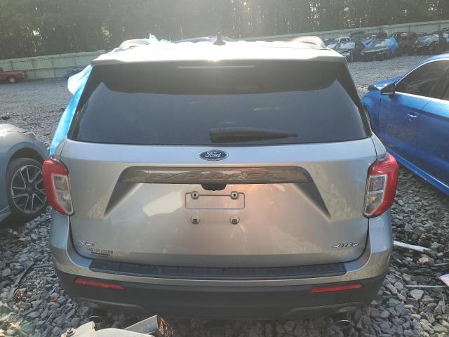 1FMSK8DH1MGC03750 - 2021 FORD EXPLORER XLT SILVER photo 6