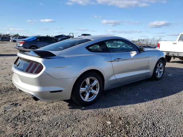 1FA6P8AM8F5350354 - 2015 FORD MUSTANG SILVER photo 3