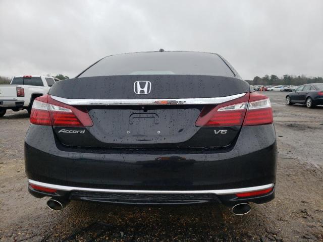 1HGCR3F80HA006552 - 2017 HONDA ACCORD EXL BLACK photo 6