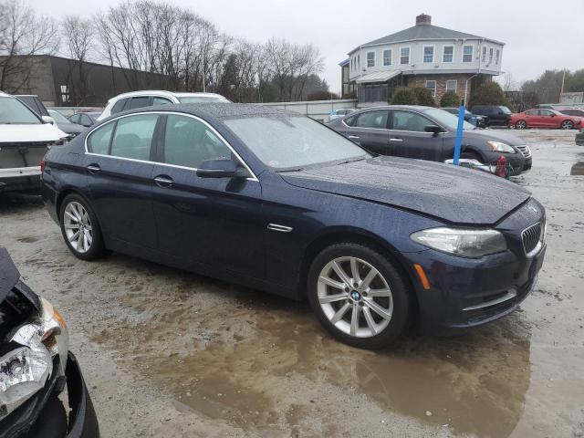 WBA5B3C5XED536864 - 2014 BMW 535 XI BLUE photo 4