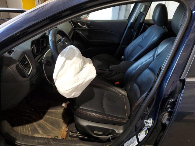 JM1BM1N76G1311817 - 2016 MAZDA 3 GRAND TOURING أزرق صورة 7