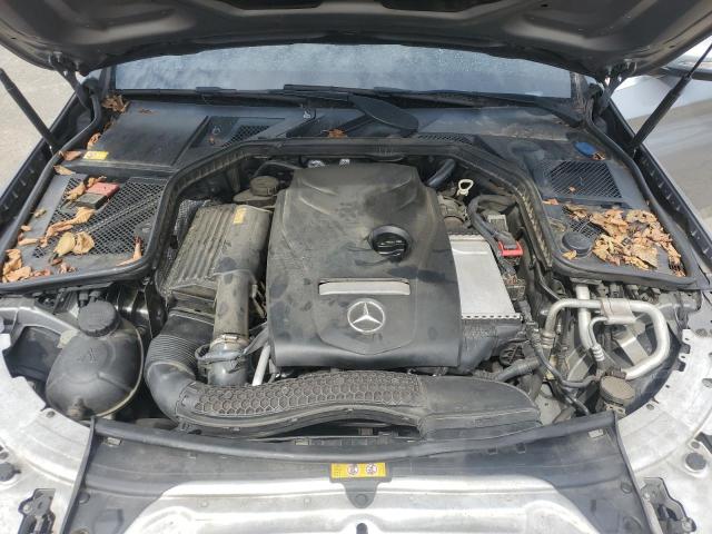 55SWF4KB4FU015432 - 2015 MERCEDES-BENZ C 300 4MATIC SILVER photo 11