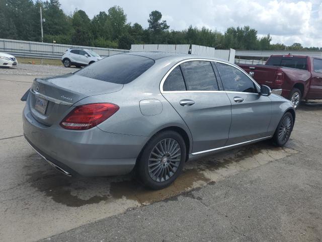 55SWF4KB4FU015432 - 2015 MERCEDES-BENZ C 300 4MATIC SILVER photo 3