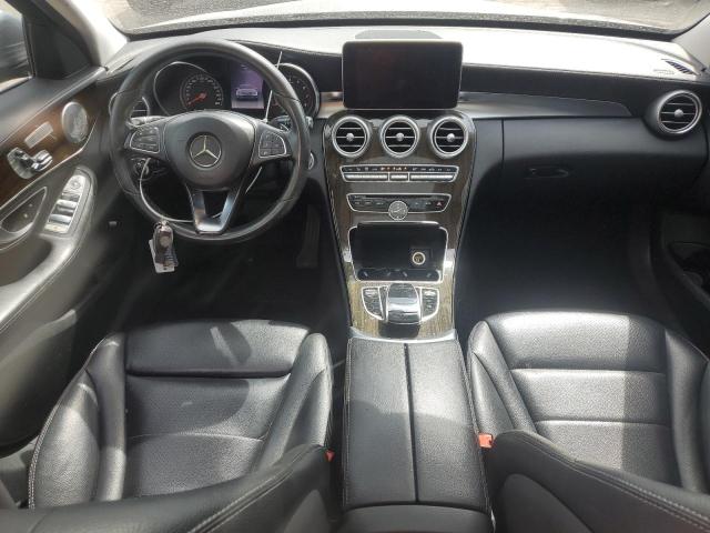 55SWF4KB4FU015432 - 2015 MERCEDES-BENZ C 300 4MATIC SILVER photo 8