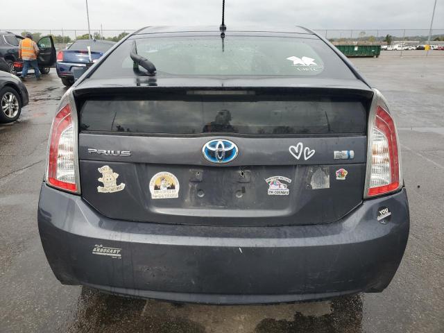 JTDKN3DU6C1557440 - 2012 TOYOTA PRIUS 灰色 照片 6