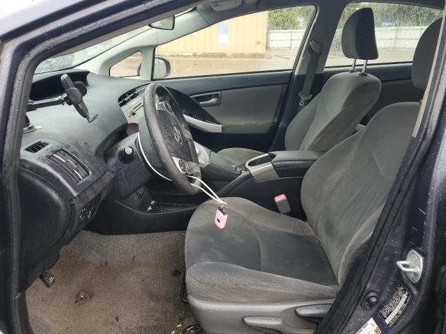 JTDKN3DU6C1557440 - 2012 TOYOTA PRIUS 灰色 照片 7