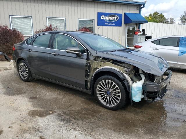 3FA6P0HD8HR291362 - 2017 FORD FUSION SE Մոխրագույն լուսանկար 4