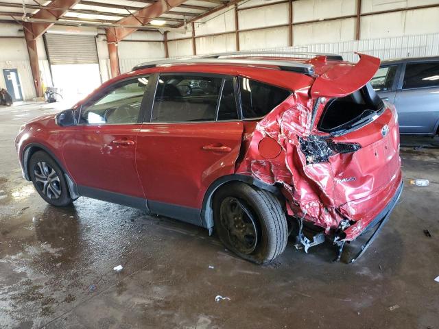 JTMBFREVXHJ122256 - 2017 TOYOTA RAV4 LE RED photo 2