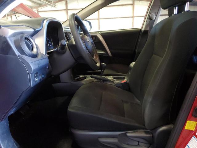 JTMBFREVXHJ122256 - 2017 TOYOTA RAV4 LE RED photo 7