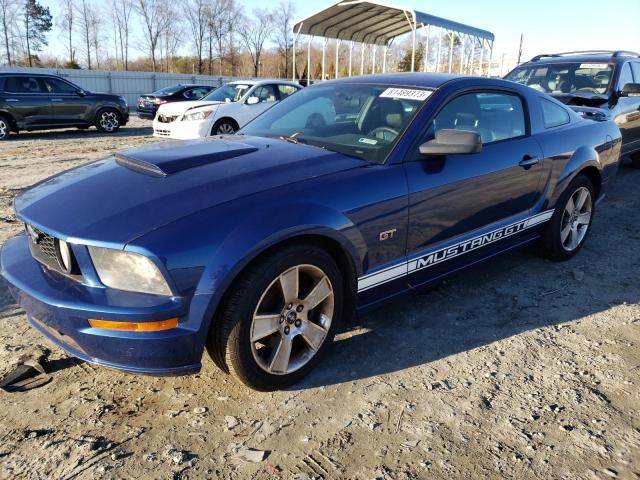1ZVFT82H065145163 - 2006 FORD MUSTANG GT BLUE photo 1